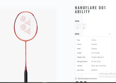 Nanoflare 001 ability