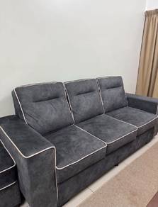 Grey Fabric Sofa