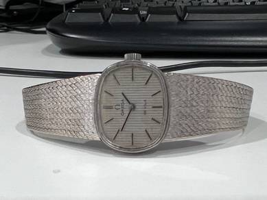 Omega De Ville Solid White Gold Mechanical Watch