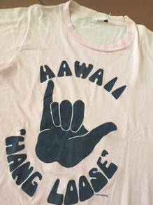 T-shirt Hawaii Hang Loose copyright Happy Shirt