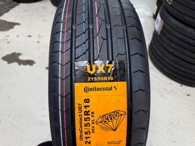 Tayar baru 215 55 18 Continental ux7 suv tyre 2025
