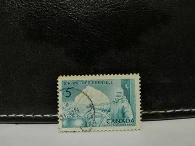 1965 Canada Stamp Grenfell Ship Iceberg