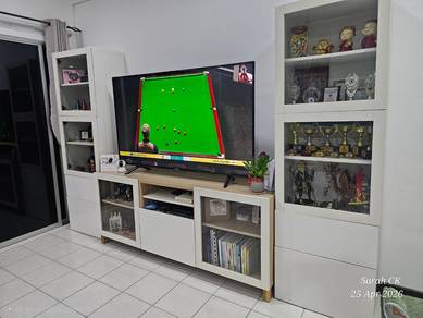 TV Cabinets and Console and Half Moon Side Table
