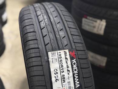 Tayar Baru 195 60 15 Yokohama BluEarth ES32 2026