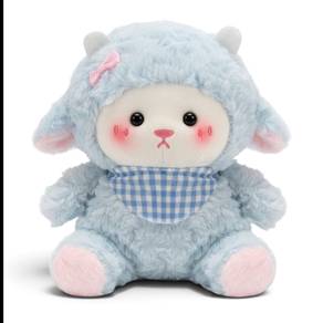 23cm Kawaii Pastel Blue Sheep Plush Toy