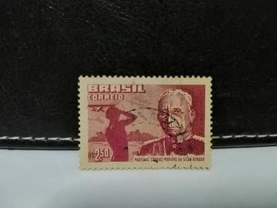 1958 Brazil Stamp Army Officer Marshal Candido