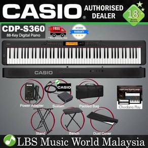Casio CDP-S360 88 Keys Digital Piano Portable Set
