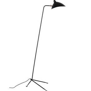 Serge Mouille floor lamp.