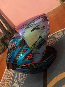 Gracshaw Kaisar Cyan Y15 Series Double Visor