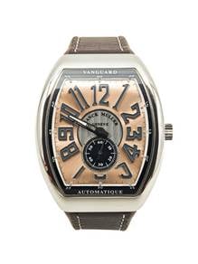 New Franck Muller Vanguard Slim Vintage Salmon V41