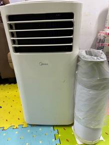 portable aircond midea 1hp