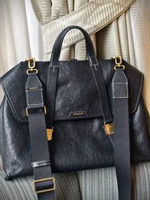 Songmont - the small shan briefcase onyx