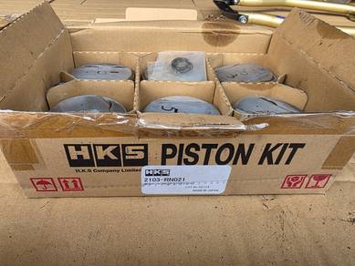 Hks forged piston set 87m nissan skyline rb26 rb25