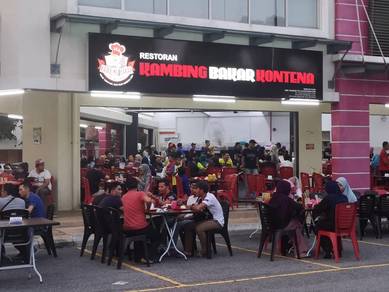 Restoran Kambing Bakar Corner Lot di Setia Alam