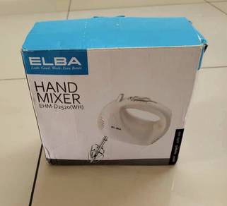 ELBA Hand Mixer EHM-D2520 (WH) - (USED)