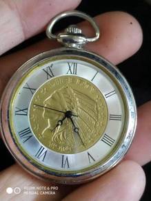Vintage Jaxis liberty 1914 pocket watch