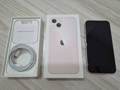 Good Condition iPhone 13 (256gb) Pink with Box