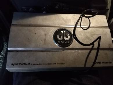 DB Drive spa125.4 Speed Series class AB amplifier