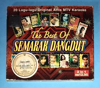 THE BEST OF SEMARAK DANGDUT 2VCD VIDEO Cd