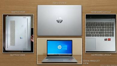 Laptop HP AMD Ryzen 5 16GB RAM / 512GB SSD