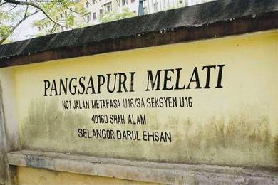 Flat For Rent in Pangsapuri Melati