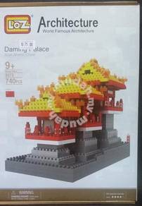 Nano bricks LoZ 9373 Daming Palace Nano block .