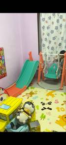 slide + swing for kids