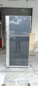 2-door fridge refrigerator Toshiba auto ice maker
