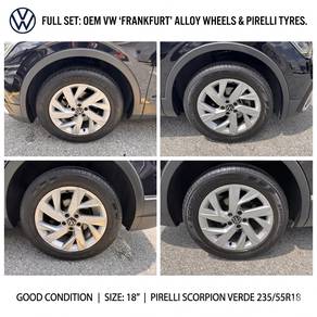 OEM VW Tiguan Frankfurt 18” ET43, 5x112