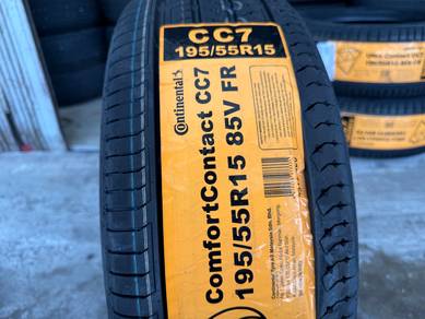 Tayar baru 195 55 15 continental cc7 2025 new tyre