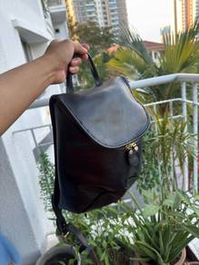 real leather imported backpack for ladies