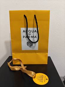 Acqua Di Parma paper bag, ribbon (Like new)