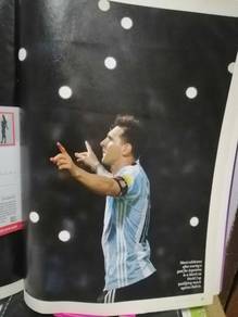 TIME Magazine Messi World Cup Football