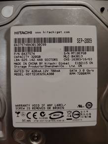Hitachi 320GB SATA 3.0 HDD