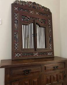 Authentic BALINESE Vintage HAND CARVED & Painted