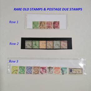 RARE OLD Stamps & POSTAGE DUE Stamps