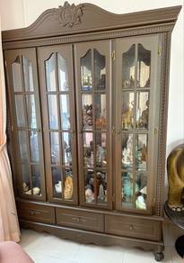 Wood Display Cabinet