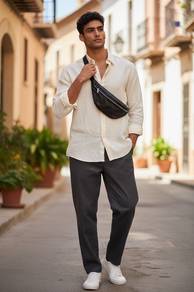 Black Crossbldy Bag | Simple Minimalist Design