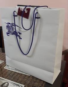BURBERRY Paper Bag @ 18x16x5.6Inch
