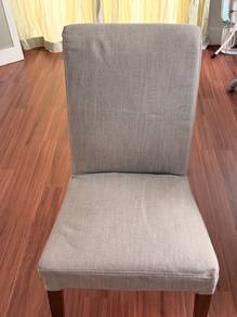 Set of 6 Elegant Upholstered Dining Chairs