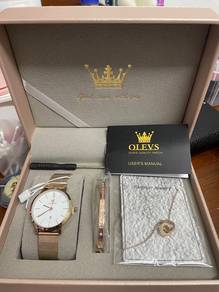 Set Jam tangan , gelang & rantai