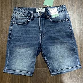 Pull&Bear Straight Denim Shorts - 29