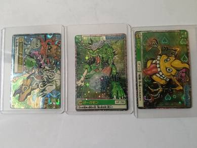 vintage Digimon card 