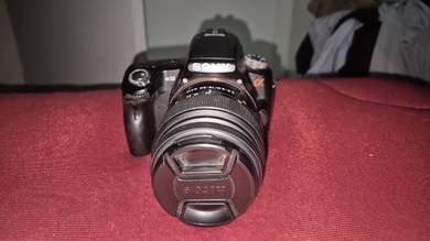 sony a33 + 18-55mm lens 
