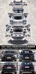 Audi A6 RS bodykit bumper head tail lamp LED grill