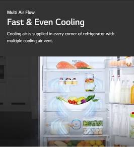 LG GN-B312PQMB 310L Inverter Refrigerator m1