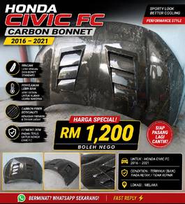 honda civic fc corbon bonet