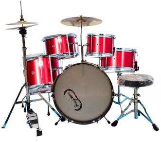 Children's drum set jazz drum two cymbals kid toys