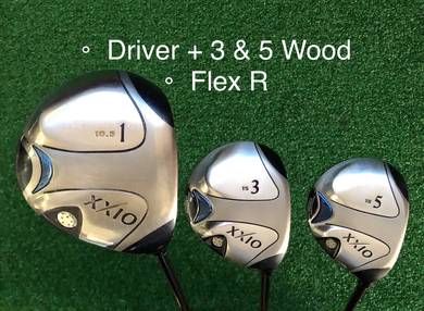 XXIO DRIVER + 3 & 5 WOOD (Light n Easy)- IGT GOLF