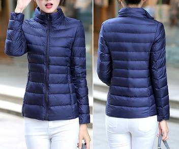 Female Blue Down Jacket